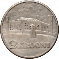 #M Estonia, 2 korony 1930, Twierdza Toompea