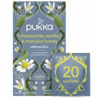 Травяной чай Puki Chamomile Vanilla Manuka Honey Bio Relax 20 шт. 32g