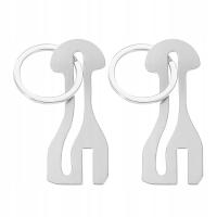 ŻETONY DO WÓZKA NA ZAKUPY PIERŚCIEŃ 2 SZT