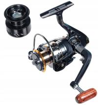 Kołowrotek KFB 2000 5.2:1 przedni hamulec 8+1 metalowa szpula Miracle Fish