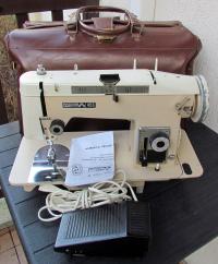 PRL, STARA MASZYNA DO SZYCIA PREDOM- ŁUCZNIK 455, SZYJĄCA bez skrzynki