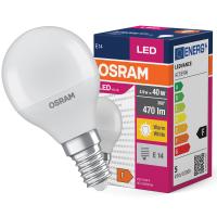 Żarówka LED E14 P45 4,9W 40W 470lm 2700K CIEPŁA 200st OSRAM