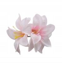 Spinka ozdobna do włosów kwiat magnolii piękna świeża
