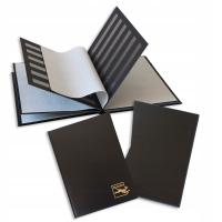 Klaser na znaczki filatelistyczny A4 z futerałem, 6 kart - czarny