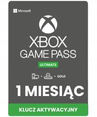 XBOX GAME PASS ULTIMATE - XBOX + PC - 1 MIESIĄC - 30 DNI - KOD