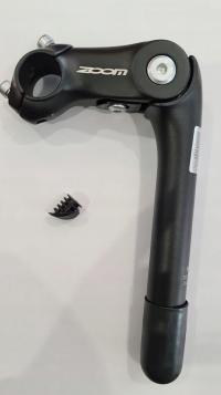 КРОНШТЕЙН ALU ZOOM 25,4 REG МАТОВЫЙ ЧЕРНЫЙ MTS-C299N-5