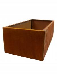 donice ogrodowe corten 120x60x40cm