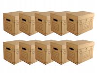 10шт сильные жесткие картонные коробки архивирование документов-чемодан