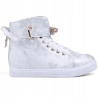 Кроссовки для девочек Детские ботильоны скрытая танкетка