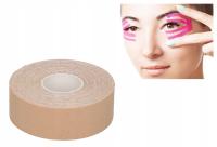 TAPE TEJPY TAŚMA KINEZJOLOGICZNA PLASTRY KINESIOLOGY TAPING FACE 2,5CM x 5M