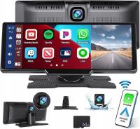 CAMECHO 9,3-calowy bezprzewodowy ekran stereo do CarPlay i Androida OUTLET