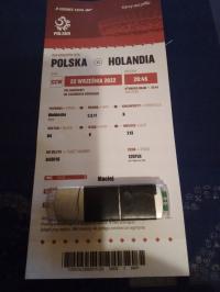 bilet Polska-Holandia liga narodów