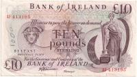 19.Irlandia Płn., 10 Funtów 1980 rzadki, St.3+