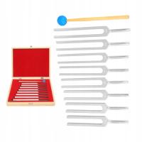 Набор камертона C 256HZ-512HZ 8 шт молоток