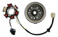 ISKROWNIK STATOR QUAD CROSS ATV 110 125 6 MAGNETO