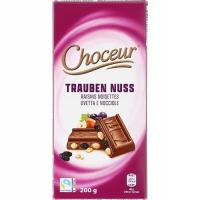 Choceur Trauben Nuss Czekolada 200g Z BAKALIAMI ORZECHAMI NA PREZENT