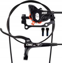 CNC Hamulec hydrauliczny komplet manetka i zacisk czarne