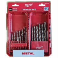 Набор сверл для металла 1-10mm HSS-G 19PCS MILWAUKEE 4932493869
