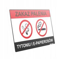 ТАБАК И ЭЛЕКТРОННАЯ СИГАРЕТА / ОДНОРАЗОВАЯ ТАБЛИЧКА | ПВХ 32X21