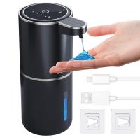 AUTOMATYCZNY DOZOWNIK DO MYDŁA BEZDOTYKOWY CZARNY 380ML