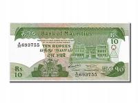 Banknot, Mauritius, 10 Rupees, 1985, UNC(65-70)