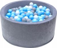 Сухой бассейн с шариками, мячами 200шт мячиками