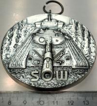 Medal Za Osiągnięcia Sportowe ŚOW Śląski Okręg Wojskowy SREBRZONY (nr 2)