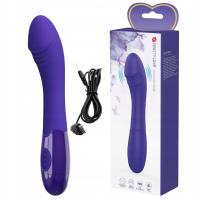 WIBRATOR DAMSKI MASAŻER ŁECHTACZKI MOCNA STYMULACJA PUNKTU G 30 TRYBÓW USB