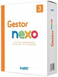 Insert Gestor nexo 3 stanowiska CRM 3 PC / licencja wieczysta ESD