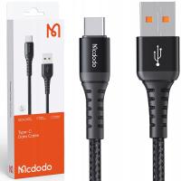Кабель McDodo USB-USB Type C 0,2 м Черный