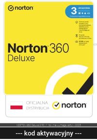 Symantec Norton 360 Deluxe 3 ст. / 12 месяцев ESD