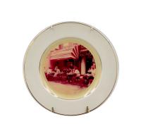 сувенирная тарелка Crown Windsor England