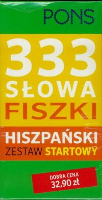 Fiszki na start 333 słowa. Hiszpański PONS