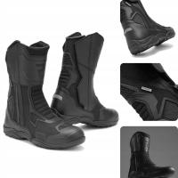 BUTY MOTOCYKLOWE | REBELHORN RANGE BLACK | TURYSTYCZNE WENTYLOWANE + GRATIS