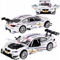 Авто металл спортивная модель BMW M3 DTM масштаб 1:32 звуки света ЗА4608