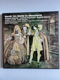 VERDI Un Ballo di Maschera R. Tebaldi, L. Pavarotti B. BARTOLETTI Box 3LP