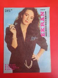 Ekran nr 12/1985, 24 marca 1985, Philippine Leroy-Beaulieu, Anne Veski