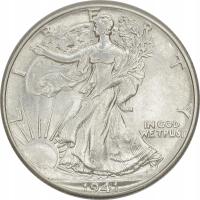 1.db.USA, 1/2 DOLARA 1941