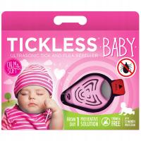 TickLess Baby Pink Ultradźwiękowa Ochrona przed Kleszczami dla Dzieci