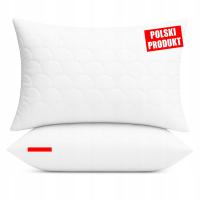 Poduszka 70x90 cm GRUBA ANTYALERGICZNA + ZAMEK I GATUNEK JAKOŚĆ PL PREMIUM