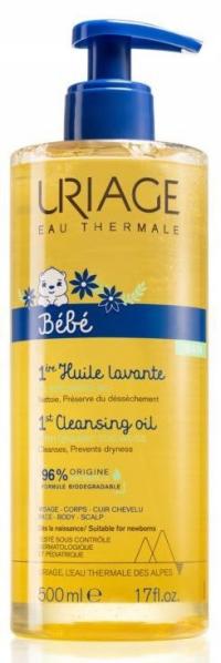 OLEJEK OCZYSZCZAJĄCY DLA DZIECI URIAGE BEBE 500ml