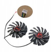 4pin PLD10010S12HH GTX 980 GPU wentylator R9 390 R9 380 R7 370 GTX 980 Fan