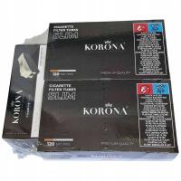 Гильза для сигарет для курения Корона тонкая бритва (2 x 120)