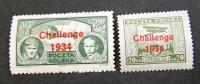 1934 268-269 ** - Turniej lotniczy Challenge