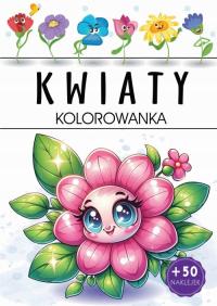 Kwiaty. Kolorowanka Opracowanie zbiorowe Arti