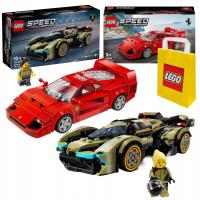 Lego Speed Champions 76923 Lamborghini V12 Vision GT + 76934 Ferrari F40