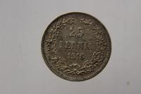 25 PENIA 1915 R OKUPACJA FINLANDII SREBRO -H51