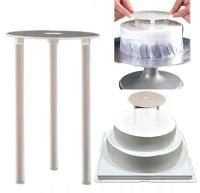 STELAŻ STOJAK PRZEKŁADKA 20CM WSPORNIK NÓŻKI DO PIĘTROWEGO TORTU CIAST 700S