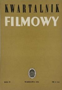 Kwartalnik Filmowy nr 2 1954