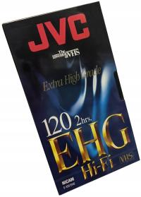 Японский новый картридж VHS 120minut JVC Extra High